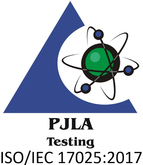 ISO/IEC 17025:2017 Certified